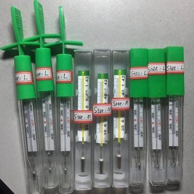 Hoog nauwkeurig lichaamsglas kwikvrije orale thermometer Andere aangepaste hulp aangeboden
