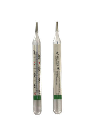 Gepersonaliseerde ondersteuning kwikvrije klinische glazen thermometer met Gallium legering
