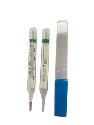 Gepersonaliseerde ondersteuning kwikvrije klinische glazen thermometer met Gallium legering