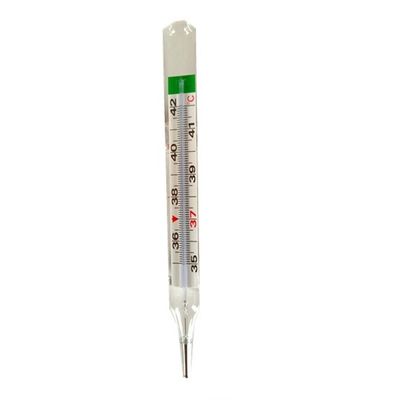 Gepersonaliseerde ondersteuning kwikvrije orale okselglasthermometer voor gezondheidmonitoring