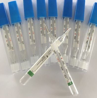 Gepersonaliseerde ondersteuning kwikvrije orale okselglasthermometer voor gezondheidmonitoring