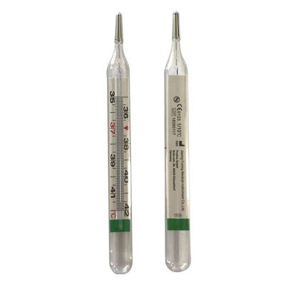 Clinical Underarm Type kwikvrije thermometer met glas