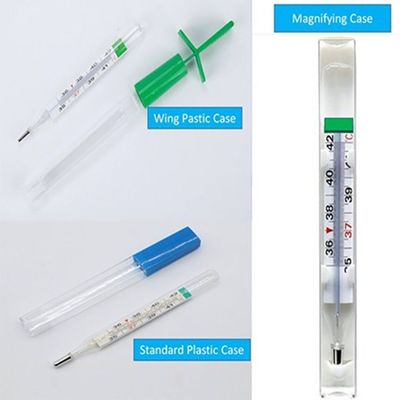 Clinical Underarm Type kwikvrije thermometer met glas