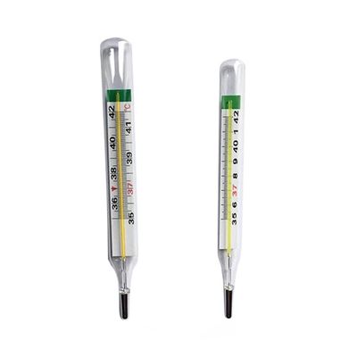 Accurate Medical Armpit Thermometer Customized OEM kwikvrij glas