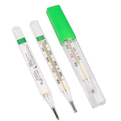 Accurate Medical Armpit Thermometer Customized OEM kwikvrij glas