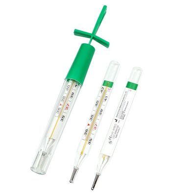 Accurate Medical Armpit Thermometer Customized OEM kwikvrij glas