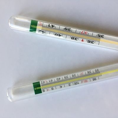 Glasthermometers CE-goedgekeurd, hoge nauwkeurigheid 41°C 0,1°C en 0,15°C waterdicht