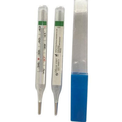 Glasthermometers CE-goedgekeurd, hoge nauwkeurigheid 41°C 0,1°C en 0,15°C waterdicht