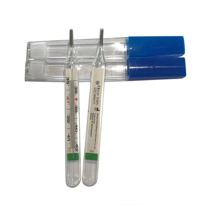 Clinical Underarm Type kwikvrije thermometer met glas